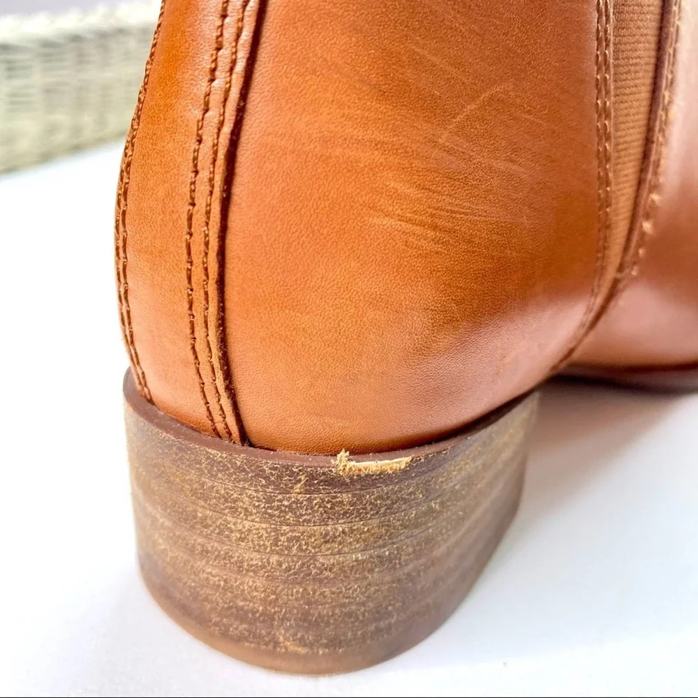 MADEWELL The Carina Boot in English Saddle Leather